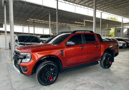 FORD RANGER STORMTRAK 2.0 Bi-TURBO ปี 2024 รถสวย มือแรก ไมล์น้อย สภาพป้ายแดง รับประกันตัวถังสวย
