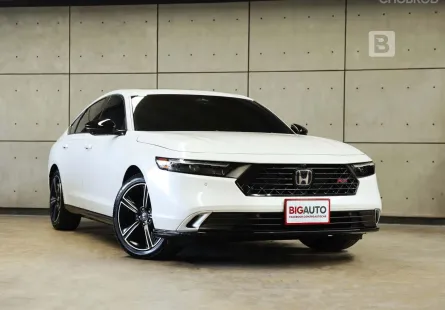 2023 Honda ACCORD 2.0 e:HEV RS Sedan AT ไมล์แท้ 9 พัน (วิ่งน้อย) รับประกันตัวรถ 5 ปี 140,000KM B5651