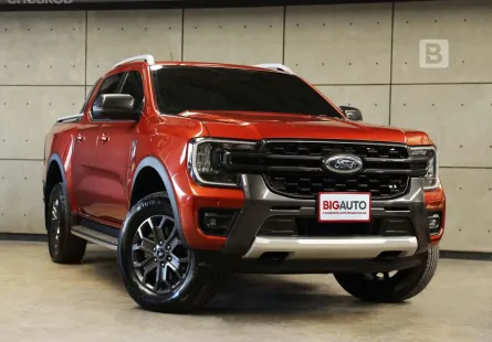 2023 Ford RANGER 2.0 Double Cab WildTrak Hi-Rider AT ไมล์แท้ รับประกันตัวรถ 5 ปี 150,000 KM B4890