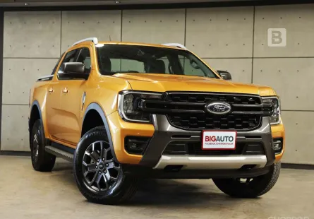2025 Ford RANGER 2.0 Double Cab WildTrak Hi-Rider AT ไมล์แท้ 1 หมื่น รับประกัน 5ปี 150,000KM B7097
