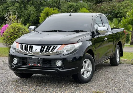 MITSUBISHI TRITON 2.5 GLX CAB ปี2015 M/T สีดำ