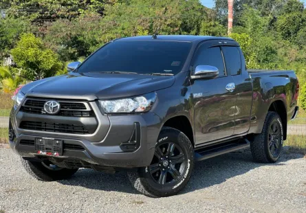 TOYOTA HILUX REVO 2.4 ENTRY SMART CAB PRERUNNER A/T ปี2020 สีเทา