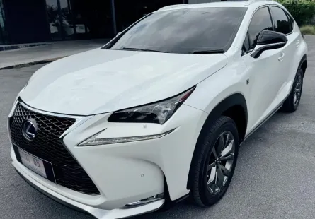 Lexus NX300h 2.5 F SPORT 4WD 2015 ออกศูนย์ LEXUS Thailand รถสวย ไมล์น้อย 