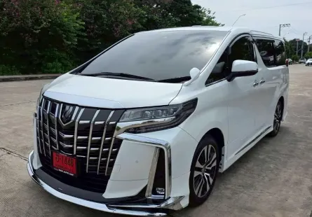 2022 Toyota ALPHARD 2.5 รถตู้/MPV รถสภาพดี มีประกัน ไมล์น้อย มือเดียวป้ายแดง 