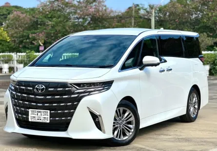 2025 Toyota ALPHARD 2.5 HEV รถตู้/MPV รถใหม่ป้ายแดง  