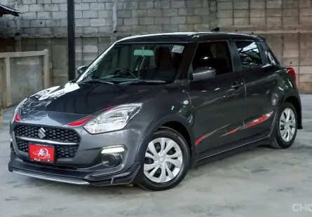 SUZUKI SWIFT 1.2 GL PLUS ปี2022(แท้) A/T cvt สีเทา