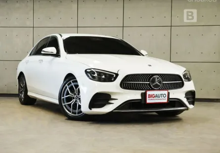 2023 Mercedes-Benz E220 2.0 W213 d AMG Sport AT ดีเซล Model Facelift สุดท้ายของ W213 ไมล์แท้ B4695