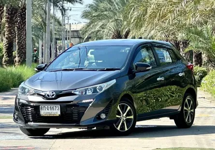 2018 Toyota YARIS 1.2 G+ รถเก๋ง 5 ประตู ดาวน์ 0% ผ่อน 5,xxx.-
