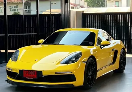 2020 Porsche 718 2.0 T รถเก๋ง 2 ประตู รถบ้านแท้ ไมล์น้อย มือเดียวป้ายแดง  