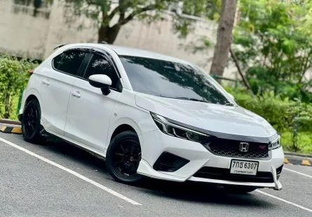  Honda City 1.0s+ Turbo Hatchback เกียร์: ออโต้ เครื่องยนต์: เบนซิน สี: ขาว  ปี: 2024