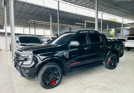 FORD RANGER STORMTRAK 2.0 4WD Bi-TURBO ปี 2023 รถสวย มือแรก สภาพป้ายแดง ไมล์น้อย TOP รับประกันตัวถัง