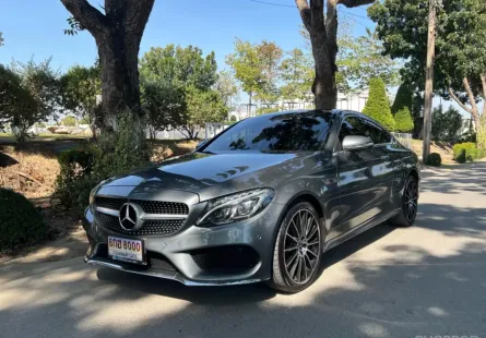Mercedes-Benz C-Class C250 Coupe ปี 2018 แท้ ตัวเกียร์ 9speed 
