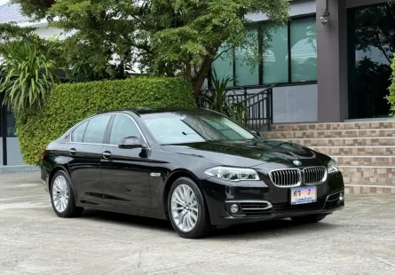 2016 BMW 525D F10 LCI รถมือเดียวออกป้ายแดง รถวิ่งน้อย ประวัติ SERVICE ครบ รถไม่เคยมีอุบัติเหตุครับ