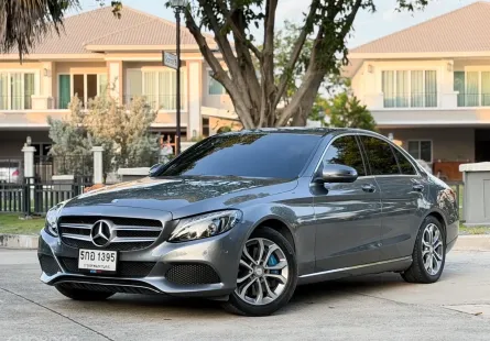 Mercedes-Benz C-Class C350e 2017 รถสวยไมล์น้อย มือเดียวป้ายแดง  