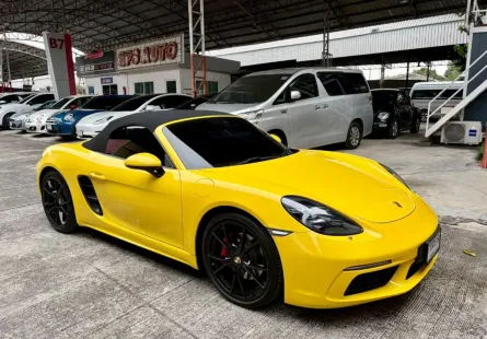 โอกาสพิเศษ Porsche 718 Boxster 2.0 T ปี 2017 วิ่งน้อย Full Option รถสวย ไมล์น้อย 
