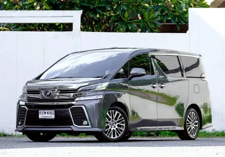 Toyota Vellfire 2.5 2015 รถสวย วิ่งน้อย สภาพดีพร้อมใช้งาน 