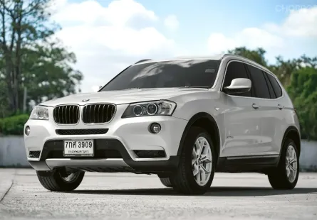 BMW X3 xDrive20d  Highline ปี 2013  เครื่องดีเซลนิ่ง ขับดี ประหยัดน้ำมัน