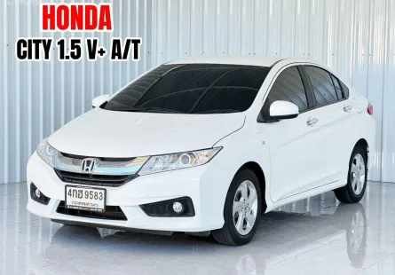 รถบ้าน Honda CITY 1.5V+ i-VTEC รถเก๋ง 4 ประตู รถสภาพดี มีประกัน