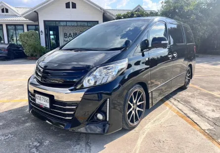 2013 Toyota ALPHARD 2.4 รถตู้/MPV รถสภาพดี มีประกัน ไมล์แท้ 