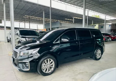 KIA GRAND CARNIVAL 2.2 EX ปี 2020 รถสวย มือแรกออกห้าง พร้อมใช้ ไมล์น้อย รับประกันตัวถังสวย