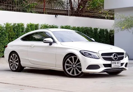 Mercedes Benz C250 2.O Coupe Sport โฉม W205 | ปีจด : 2017