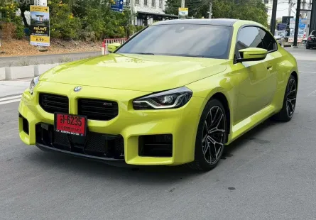 2025(ยังไม่จดทะเบียน) BMW M2 LCI3 สีSao Paulo Yellow Solid