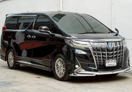 2022 Toyota ALPHARD 2.5 HYBRID E-Four รถตู้/MPV รถบ้านแท้ ไมล์น้อย ประวัติศูนย์  