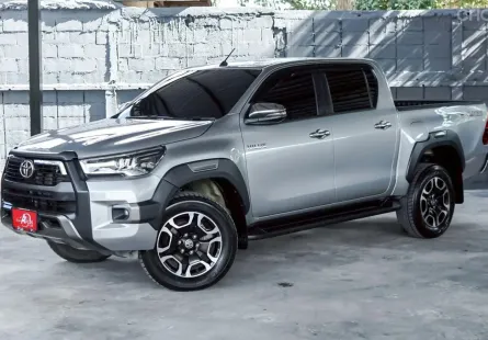  TOYOTA HILUX REVO 2.4 MID PRERUNNER สี่ประตู A/T ปี2023แท้ (โฉมหมูป่า) สีบรอนซ์ 