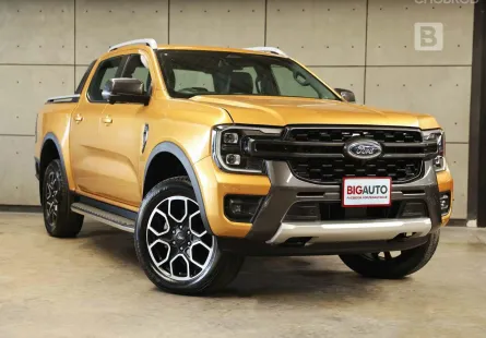 2025 Ford RANGER 3.0 WildTrak Hi-Rider 4WD AT ไมล์แท้ 1 หมื่น รับประกันตัวรถ 5 ปี 150,000 KM B8034