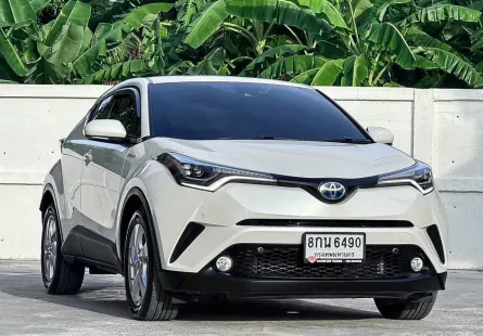 Toyota C-HR 1.8 HV Hi 2018 ออปชันเต็มไมล์แท้