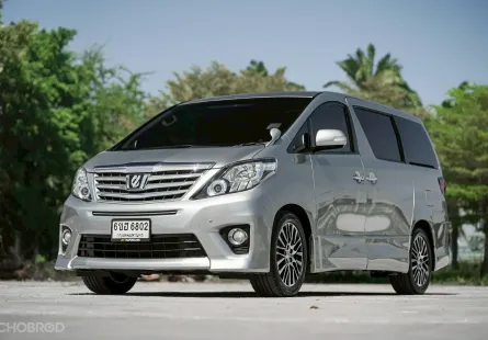 Toyota Alphard 2.4 SC ปี 2014 สภาพสวย พร้อมใช้งานทันที เครื่อง ช่วงล่างปกติทุกระบบ