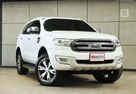 2015 Ford EVEREST 3.2 Titanium+ 4WD AT Model Top ที่สุด ไมล์เเท้ Full Option/Panoramic Roof B2777