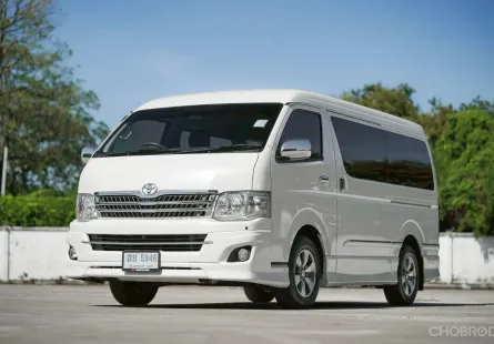 Toyota Ventury 2.7V ปี 2013  คันเดียวครบจบ รถตู้ครอบครัว 11 ที่นั่ง