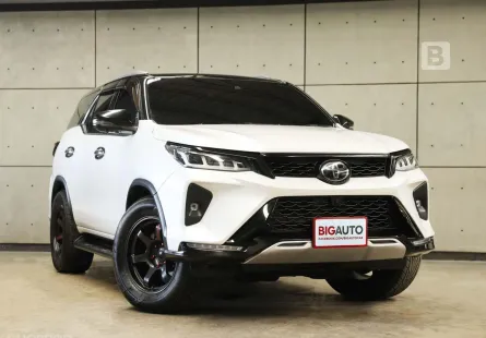 2023 Toyota FORTUNER 2.4 Legender Black top 4WD SUV AT ไมล์แท้ 2 หมื่น รับประกัน 5ปี 150,000KM B5946