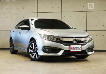 2018 Honda CIVIC 1.8 FC EL Sedan AT ไมล์แท้ (TOPที่สุดของเครื่องยนต์ 1.8) ไม่ใช่รถลากจดทะเบียน B2625