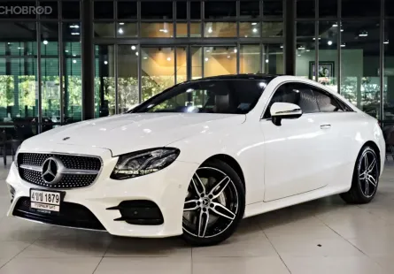 2019 Mercedes-Benz E-Class 2.0 E300 รถเก๋ง 2 ประตู รถบ้านแท้ ไมล์น้อย มือเดียวป้ายแดง  
