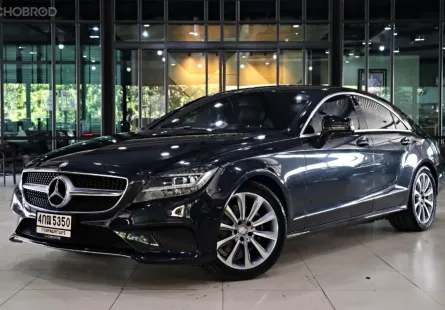 2015 Mercedes-Benz CLS-Class 2.1 CLS250 CDI รถเก๋ง 4 ประตู รถสวย ไมล์น้อย ฟรีดาวน์  