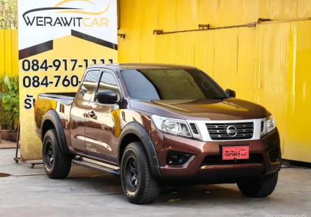 Nissan NP 300 Navara 2.5 KING CAB S Pickup ปี 2017 เครื่อง ดีเซล เกียร์ ธรรมดา รถสวยเดิม สภาพใหม่