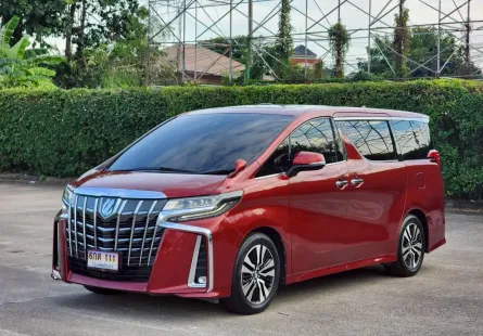 2019 Toyota ALPHARD 2.5 รถตู้/MPV รถสภาพดี มีประกัน 