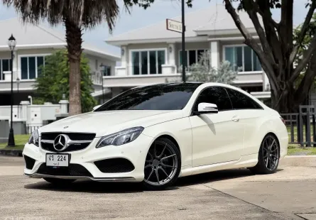 2015 Mercedes-Benz E-Class 2.0 E200 Coupe AMG รถเก๋ง 2 ประตู รถบ้านมือเดียว ไมล์น้อย 
