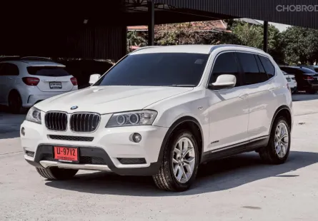 2012 BMW X3 2.0 xDrive20d SUV ออกรถง่าย รถสวย ไมล์แท้  