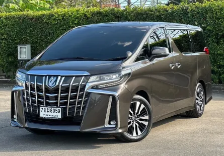 Toyota Alphard 2.5 2022 รถตู้สุดหรูสำหรับครอบครัว รถบ้านไมล์น้อย มือเดียวป้ายแดง  