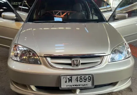 2003 Honda CIVIC 1.7 VTi รถเก๋ง 4 ประตู รถบ้านสภาพดี ต่อรองราคาได้ 