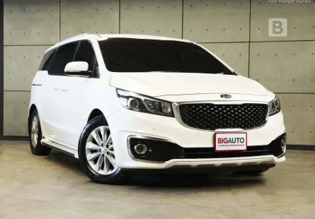 2018 Kia GRAND CARNIVAL 2.2 EX Wagon AT ไมล์แท้ สภาพตัวรถโดยรวมเรียบร้อย B7808