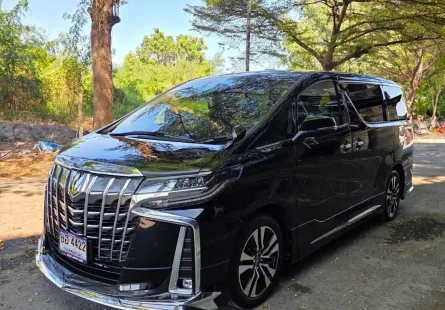 Toyota ALPHARD 2.5 ปี 2022 รถสวยสภาพดี ไมล์น้อย มือเดียวป้ายแดง  