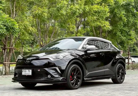 Toyota C-HR 1.8 Hev GR Sport สีดำ ปี 2023 