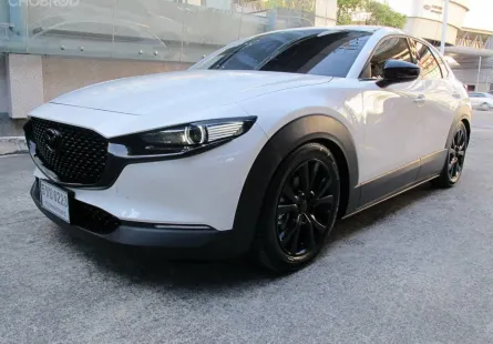 2024 MAZDA CX-30 2.0 C เกียร์AUTO สีขาว ปุ่มSTART   รถสวยสภาพใหม่ มือเดียว 