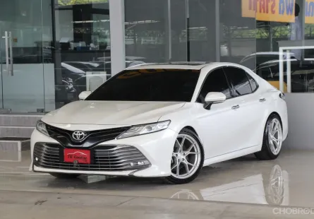 Toyota CAMRY 2.5 G ปี 2019 รถบ้านแท้ๆแน่นอน ใช้น้อยเข้าศูนย์ตลอด สวยเดิมทั้งคัน ออกรถ0บาท