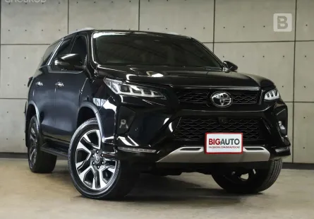 2021 Toyota FORTUNER 2.8 Legender 4WD SUV AT ไมล์แท้ มือแรกจากป้ายแดง รับประกัน5ปี 150,000KM B3643
