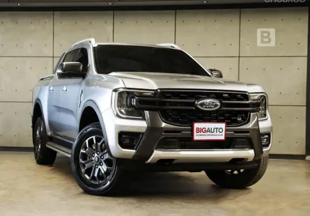 2023 Ford RANGER 2.0 Double Cab WildTrak Hi-Rider AT ไมล์แท้ รับประกัน 5 ปี 150,000 KM B3712